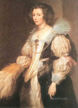マリア・ルギア・デ・タシスの肖像 バロック宮廷画家アンソニー・ファン・ダイク Oil Paintings